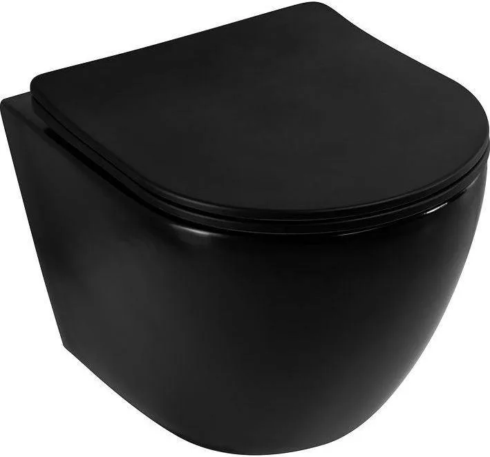 Унитаз подвесной Art&Max Ovale AM011CHR-MB/SC Sancos — официальный сайт
