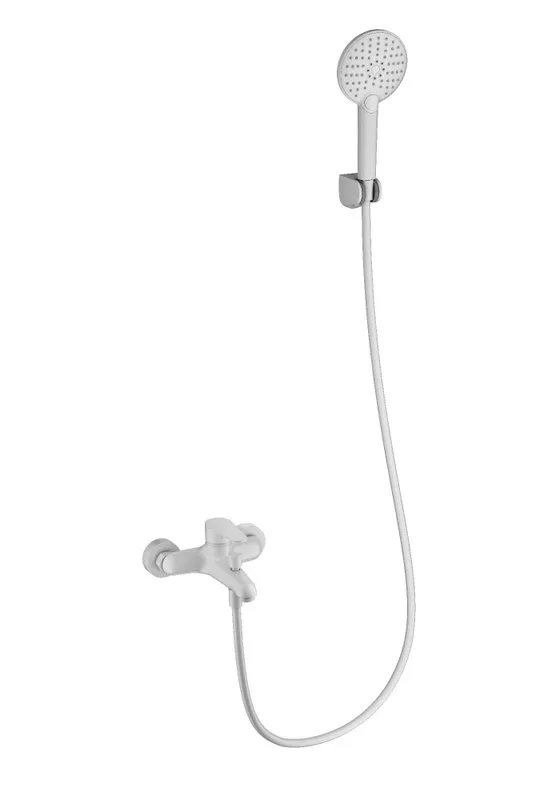 Смеситель для ванны с душем Wonzon & Woghand WW-AE3204-MW, матовый белый Sancos — официальный сайт