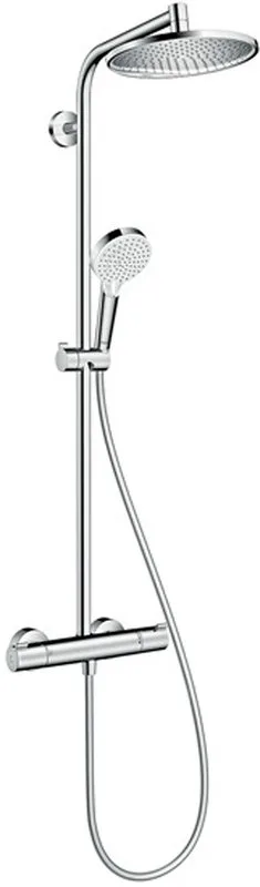 Душевая стойка Hansgrohe Crometta S 240 1jet Showerpipe 27267000 Sancos — официальный сайт