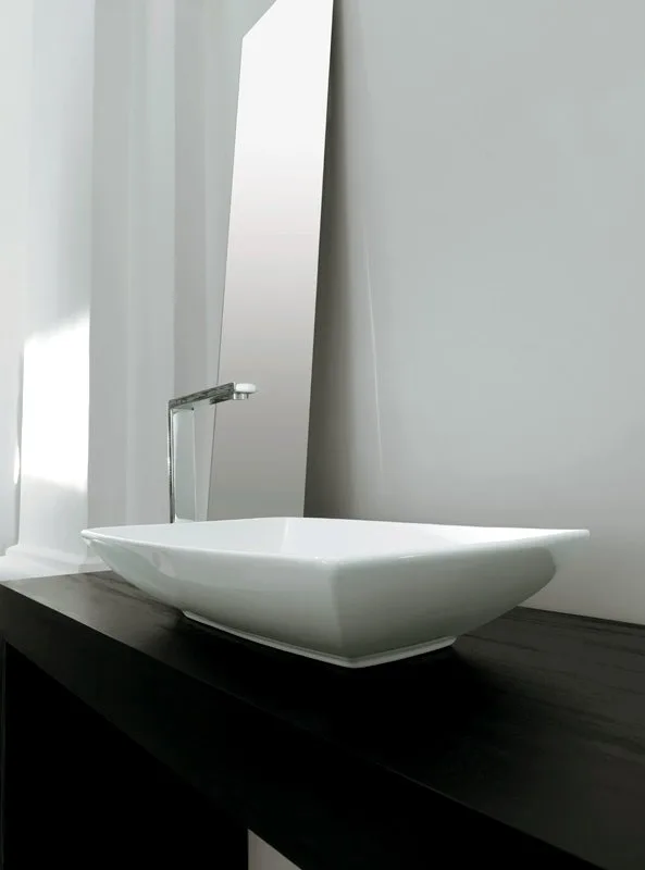 Накладная раковина ArtCeram Jazz JZL002 white Sancos — официальный сайт