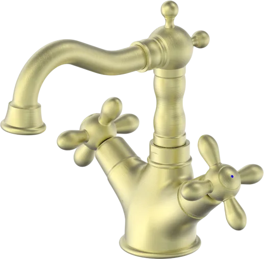 Смеситель для раковины Wonzon & Woghand WW-88139020-BG брашированное золото Sancos — официальный сайт