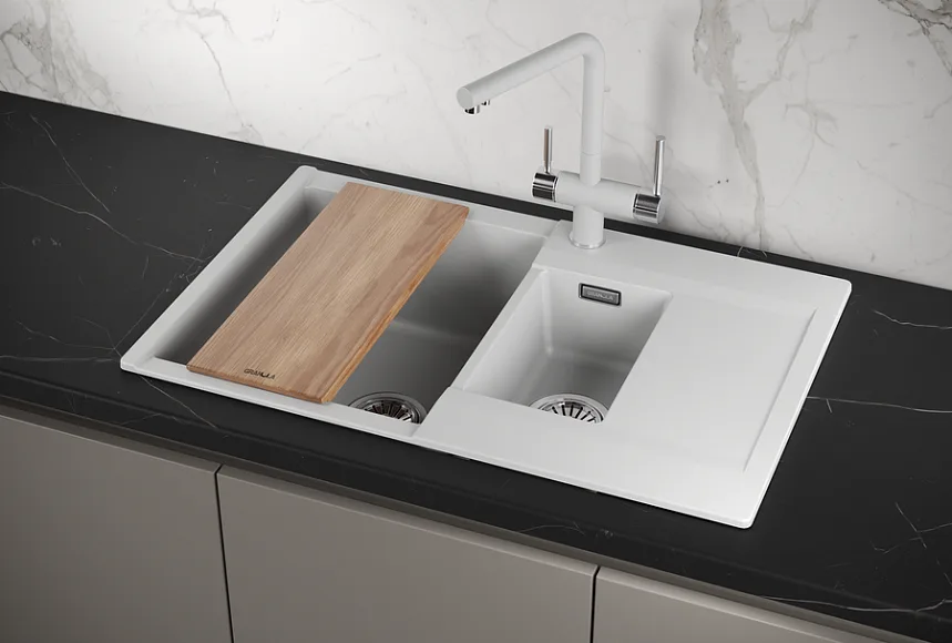 Мойка кухонная Granula Estetica 7808, арктик Sancos — официальный сайт