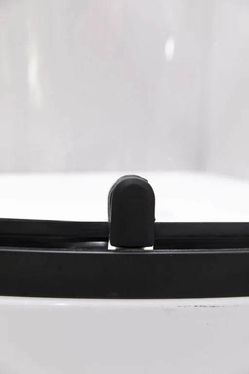 Душевой уголок Esbano ESD-7015B 90х90 см, профиль черный, стекло прозрачное Sancos — официальный сайт