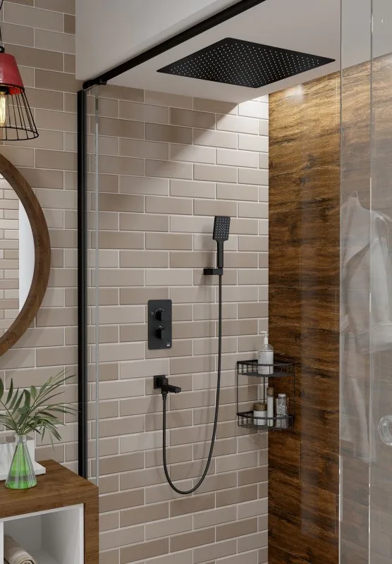 Душевой комплект Timo Petruma SX-5019/03SM, С ВНУТРЕННЕЙ ЧАСТЬЮ, черный Sancos — официальный сайт