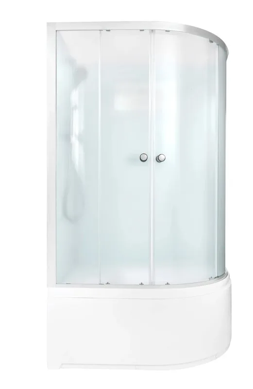 Душевая кабина DTO D120L 120х80, высокий поддон, профиль хром, стекло матовое Sancos — официальный сайт