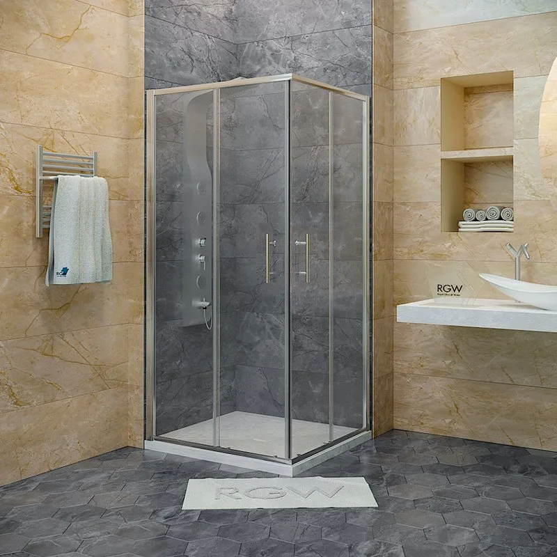 Душевой уголок RGW Hotel HO-31 1000x1000x1950 профиль хром Sancos — официальный сайт
