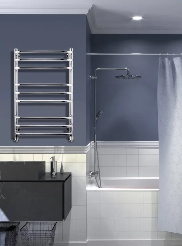 Полотенцесушитель водяной Indigo Brace LBCW80-50 серебристый Sancos — официальный сайт