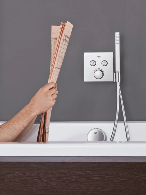 Термостатический смеситель встраиваемый Grohe Grohtherm SmartControl 29125000 для душа Sancos — официальный сайт