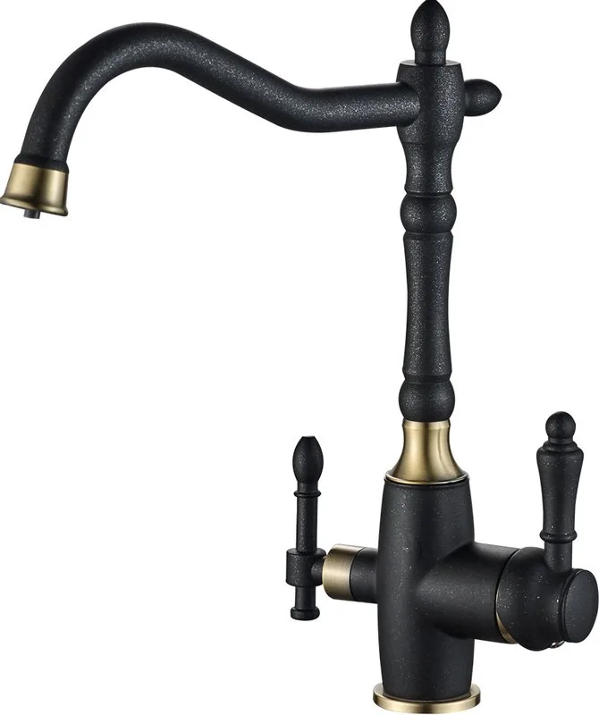 Смеситель для кухни Steel Hammer SH 812 Black Br Sancos — официальный сайт