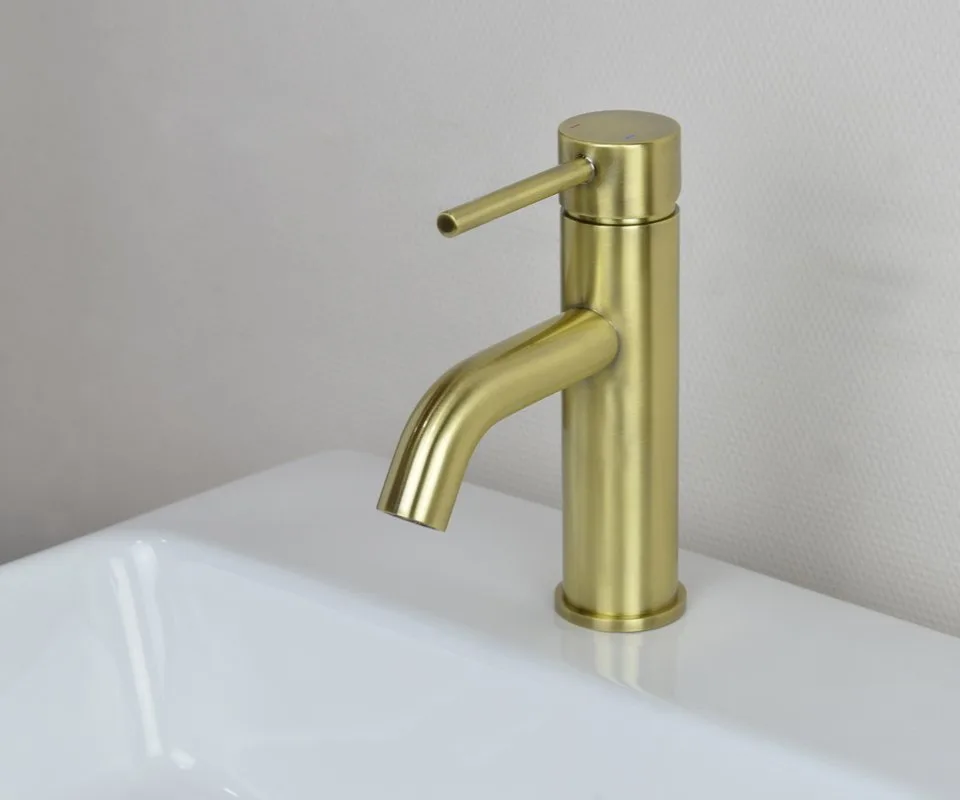 Смеситель для раковины Bronze de Luxe Scandi 1451BR бронза Sancos — официальный сайт