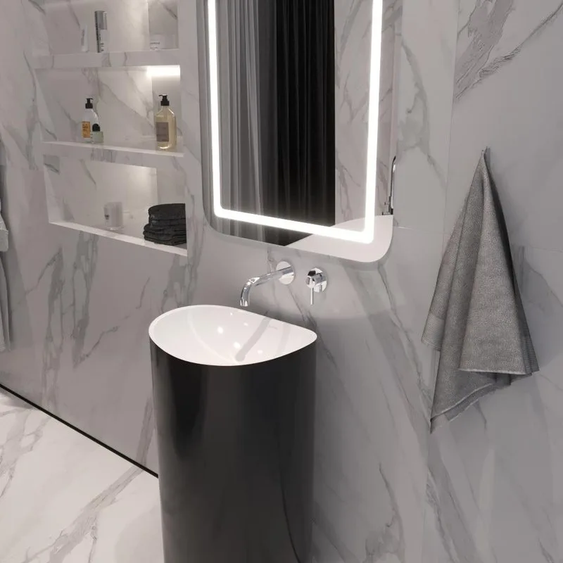 Смеситель для раковины WHITECROSS Y Y1216CR С ВНУТРЕННЕЙ ЧАСТЬЮ, хром Sancos — официальный сайт