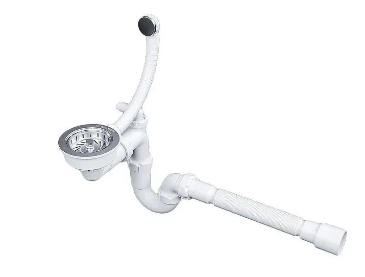 Сифон для раковины Paulmark Trust PM1024-CR хром Sancos — официальный сайт