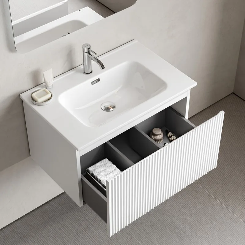 Тумба под раковину Sancos Snob R 1.0 70 подвесная Bianco (белый), SNR1.070W Sancos — официальный сайт