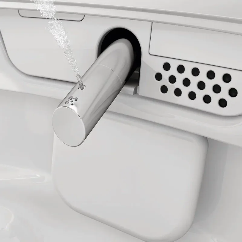 Умный унитаз напольный VitrA V-Care Prime 7232B403-6217 Sancos — официальный сайт