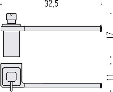 Дозатор Colombo Design Lulu B6274 хром Sancos — официальный сайт