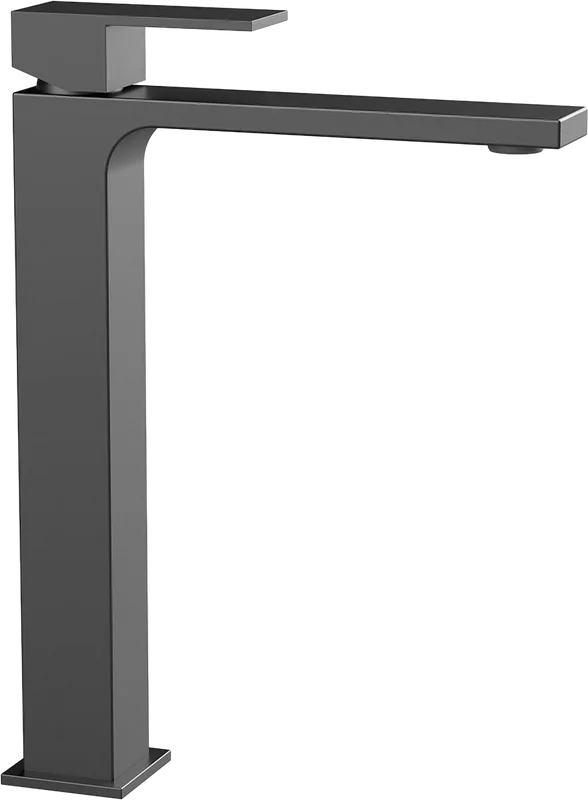 Смеситель для раковины Vincea Cube VBF-1C02GM вороненая сталь Sancos — официальный сайт
