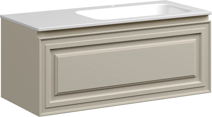 Тумба с раковиной Sancos Very 100 R beige soft Sancos — официальный сайт
