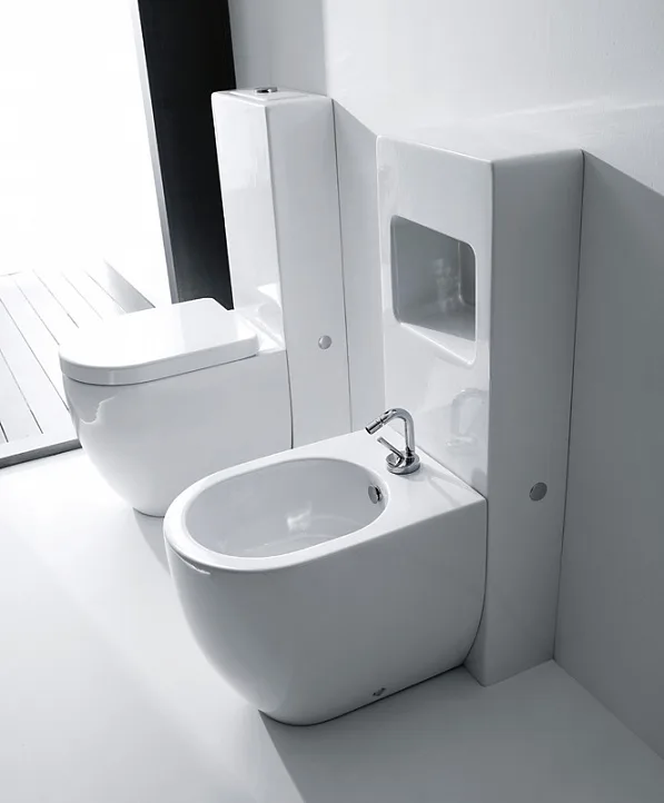 Задняя панель для биде Kerasan Ego / Flo 248201 с полкой Sancos — официальный сайт
