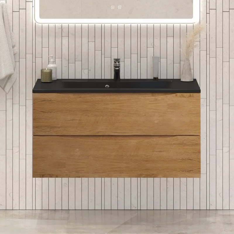 Тумба под раковину без столешницы BelBagno Marino 100 rovere nature Sancos — официальный сайт