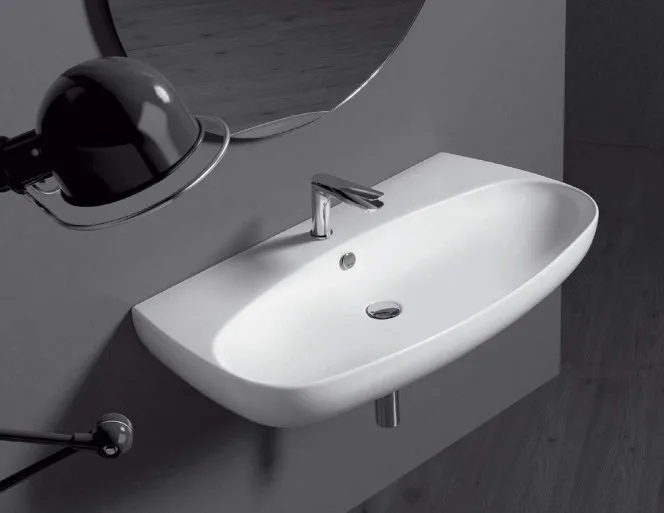Накладная раковина Simas Vignoni VI12bi*1 100x52 см Sancos — официальный сайт