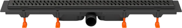 Душевой трап (лоток) MCH Chudej Harmony CH650/50HC 65 см, матовый черный Sancos — Оригинал