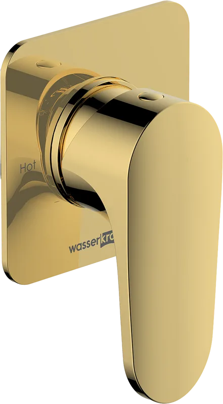 Встраиваемый смеситель Wasserkraft Neckar 2151 С ВНУТРЕННЕЙ ЧАСТЬЮ, глянцевое золот Sancos — официальный сайт