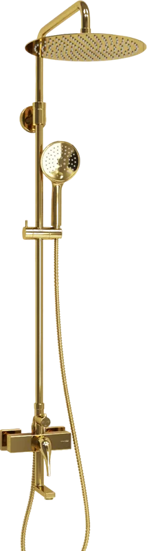 Душевая стойка Wasserkraft Sauer A171.263.207.PG, золото Sancos — официальный сайт