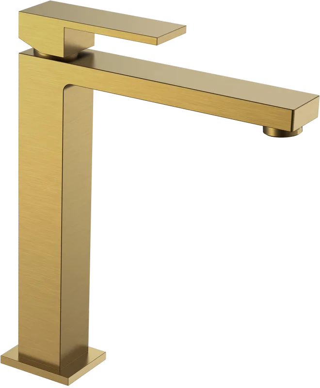 Смеситель для раковины Boheme Qubic 472-BR bronze Sancos — официальный сайт