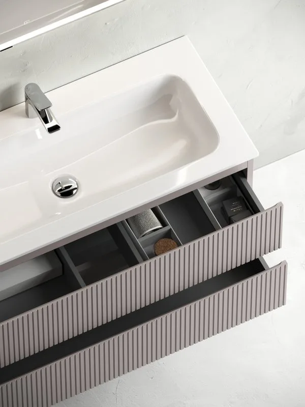 Тумба с раковиной Sancos Snob T 100 см, R, doha soft Sancos — официальный сайт