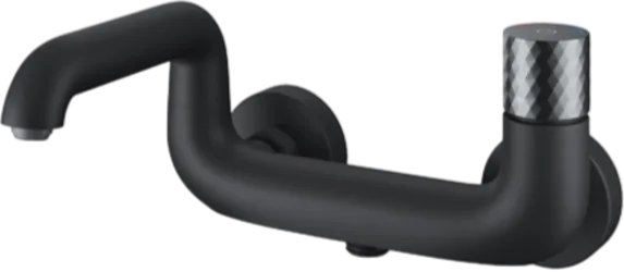 Смеситель для ванны с душем IDDIS Twist TWIBLBTi02WA, черный матовый Sancos — официальный сайт