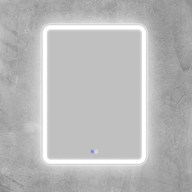 Зеркало BelBagno SPC-MAR-600-800-LED-TCH-PHONE с bluetooth, микрофоном и динамиками Sancos — официальный сайт