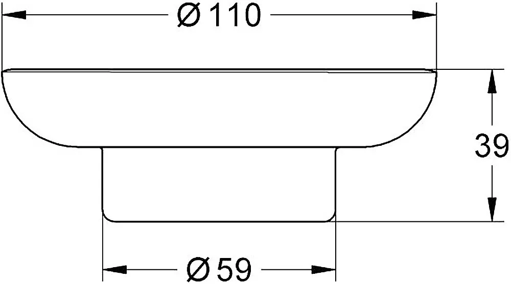 Мыльница Grohe Essentials 40368001 Sancos — официальный сайт