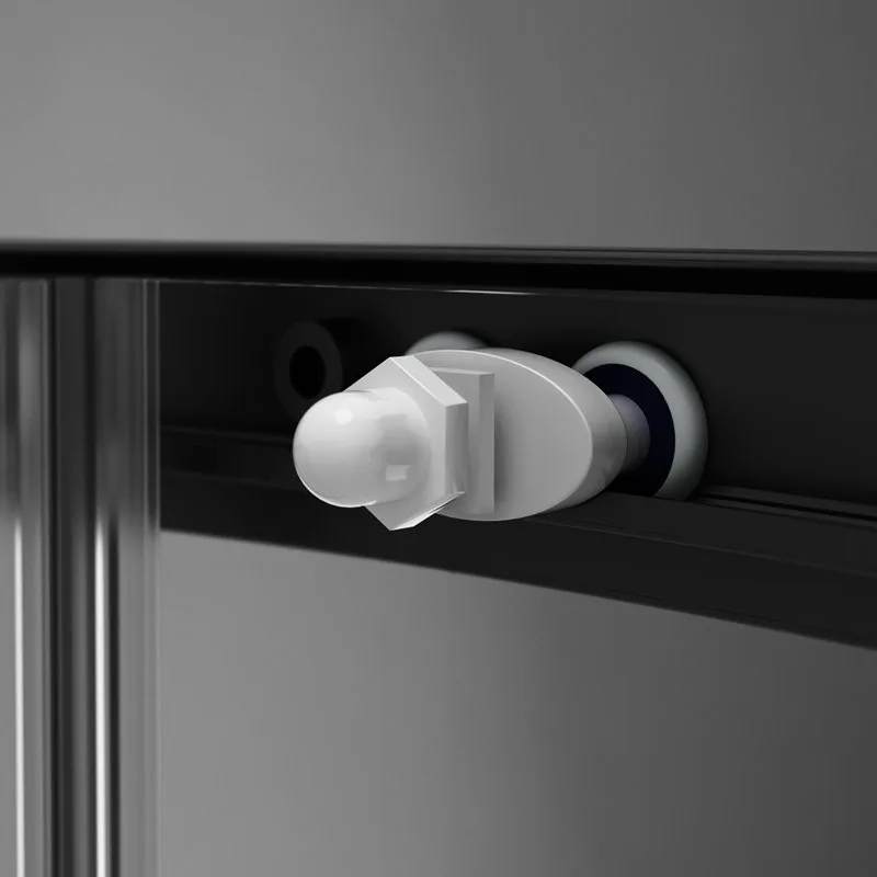 Душевой уголок AM.PM X-Joy Twin Slide W88E-205-090BT64 90x90, с поддоном, профиль черный Sancos — официальный сайт