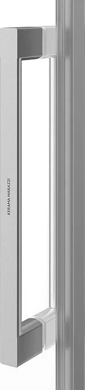 Душевая дверь в нишу KERAMA MARAZZI Cristallo CT.120.SD.BN 120 см, профиль брашированный никель, сте Sancos — официальный сайт