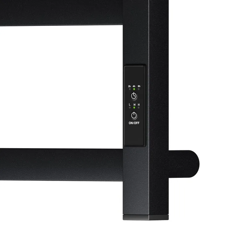 Полотенцесушитель электрический APEXTERMO Терра Лайт TR00384BL 800x450, черный