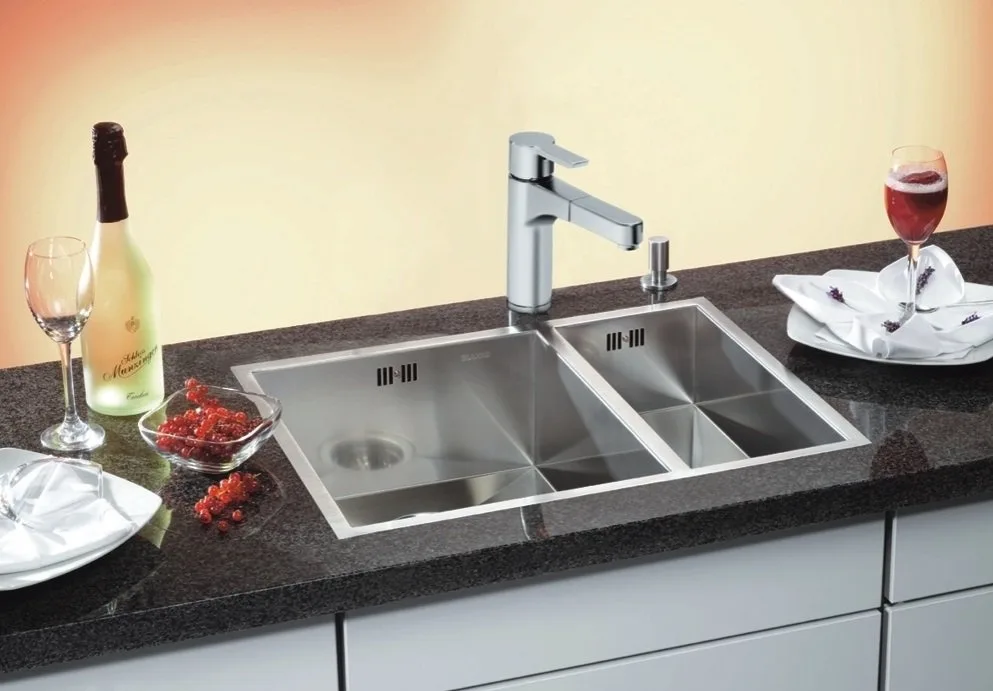Мойка кухонная Blanco Zerox 340/180-IF L Sancos — официальный сайт