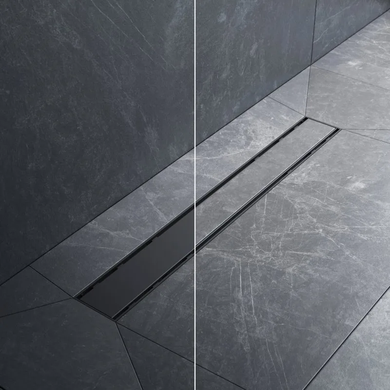 Душевой трап (лоток) AM.PM PrimeFlow Tile 60 см, черный матовый Sancos — официальный сайт