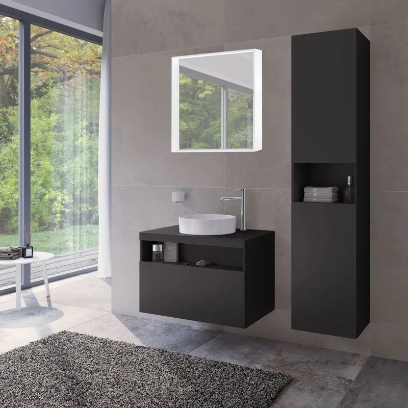 Шкаф-пенал для ванной Keuco Stageline 32831 R, вулканит Sancos — официальный сайт