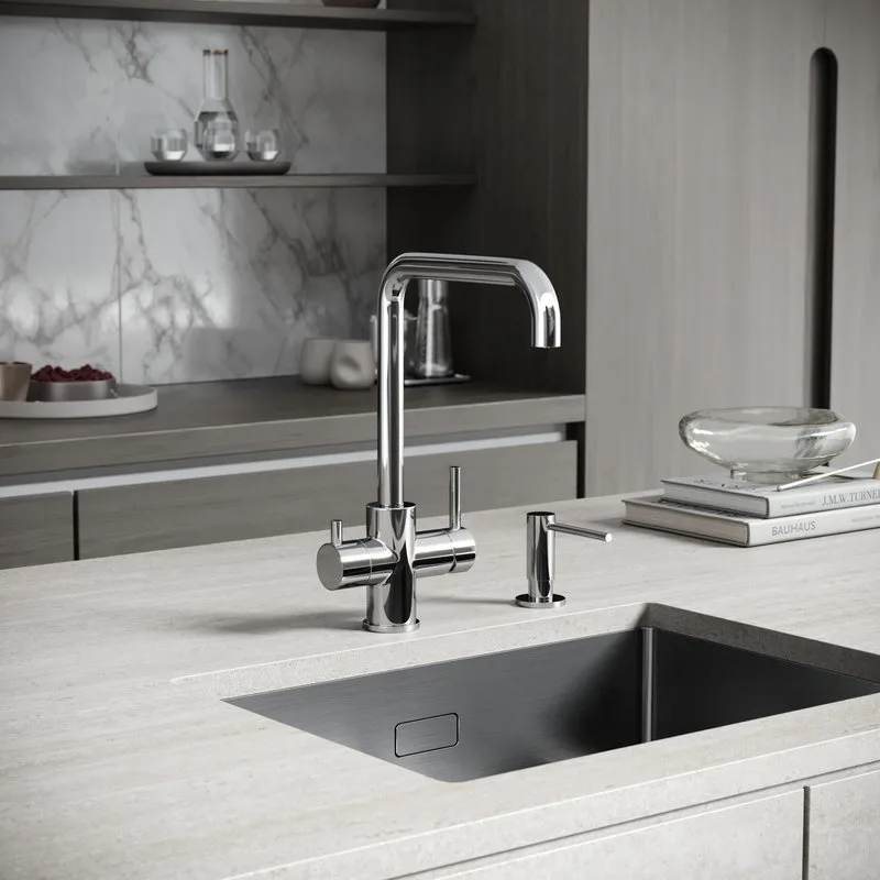 Смеситель для кухни Sancos Vela, с краном под фильтр для питьевой воды, хром, SC4013CH Sancos — официальный сайт