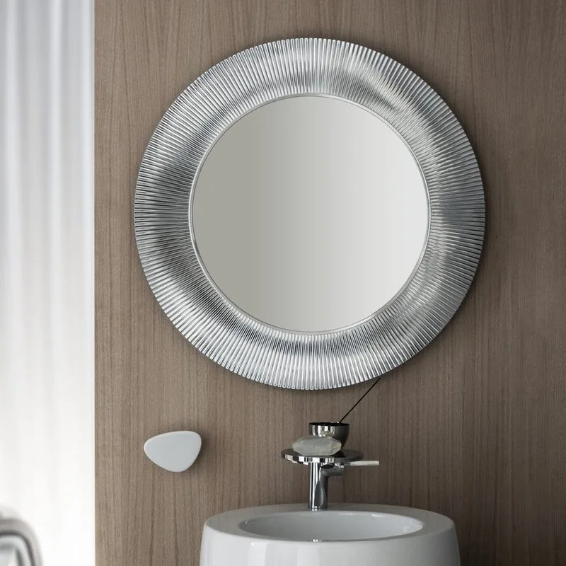 Зеркало круглое Laufen Kartell by Laufen 80 хром Sancos — официальный сайт
