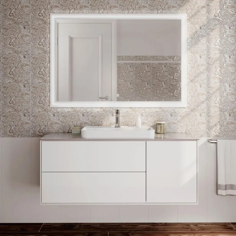 Тумба под раковину без столешницы KERAMA MARAZZI Plaza Modern 120 белая Sancos — официальный сайт