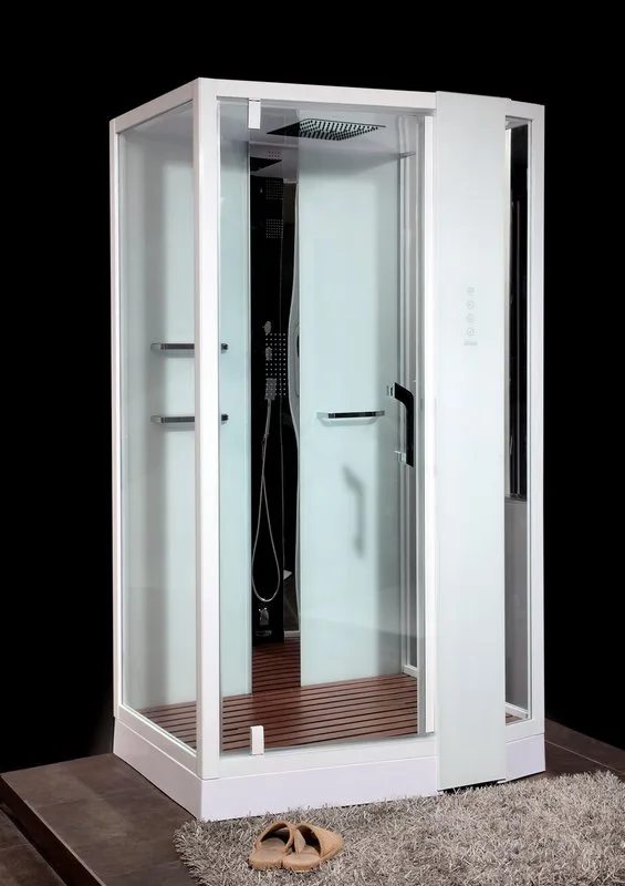 Душевая кабина Orans SR-89105RS, белая, с хамамом и сиденьем Sancos — официальный сайт