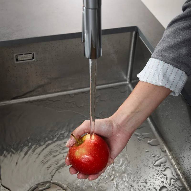 Смеситель для кухни Hansgrohe Aquno Select M81 Aquno Select M81 73831000 хром Sancos — официальный сайт