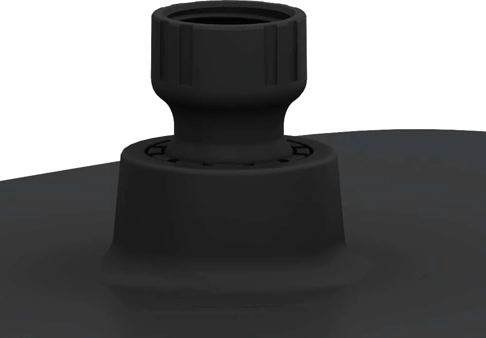 Верхний душ Damixa Apollo 947050300 черный Sancos — официальный сайт