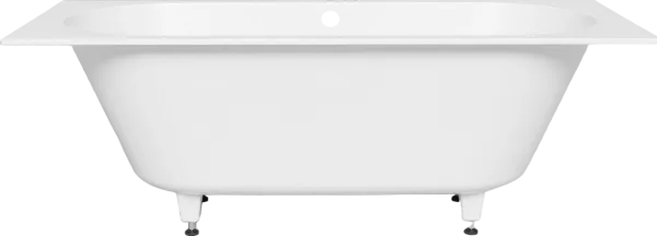 Ванна из искусственного камня Salini Ornella Axis S-Sense 170x75 см, встраиваемая, белая, на ножках Sancos — Оригинал