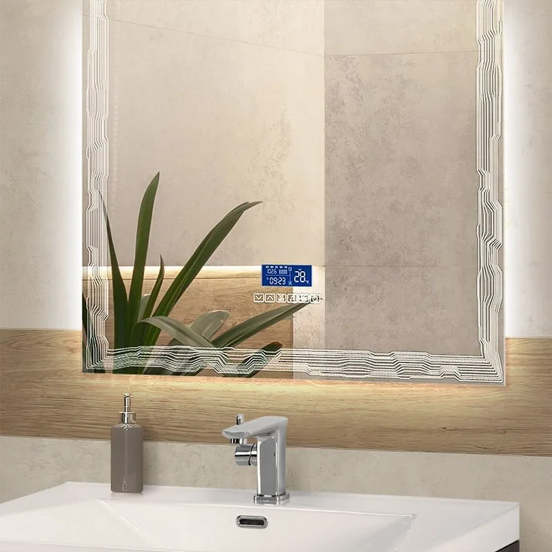 Зеркало Cezares 75х90 с LED-подсветкойс антизапотевателем Sancos — официальный сайт