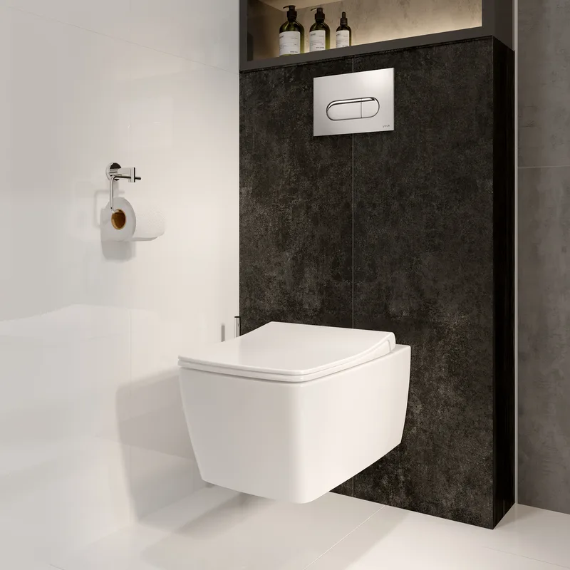 Унитаз подвесной VitrA Metropole Rim-Ex 7672B003-1684 Sancos — официальный сайт