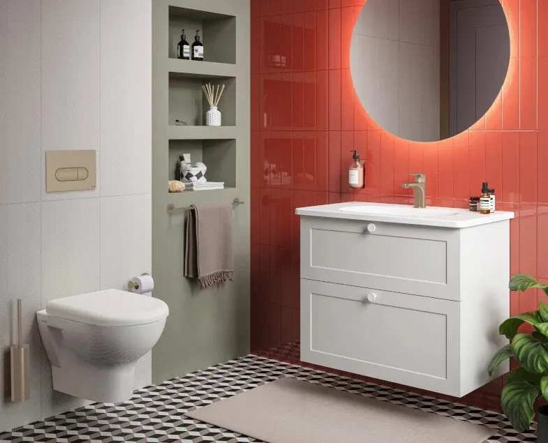 Кнопка смыва VitrA Root Round 740-2225, матовое золото Sancos — официальный сайт