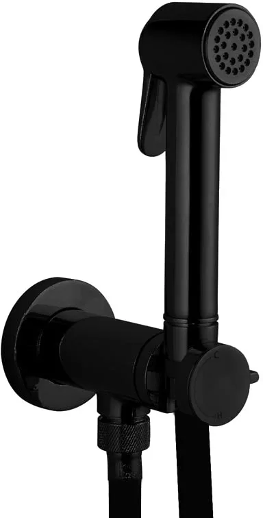 Гигиенический душ Bossini Paloma Brass E37007B.073 со смесителем, С ВНУТРЕННЕЙ ЧАСТЬЮ, черный Sancos — официальный сайт