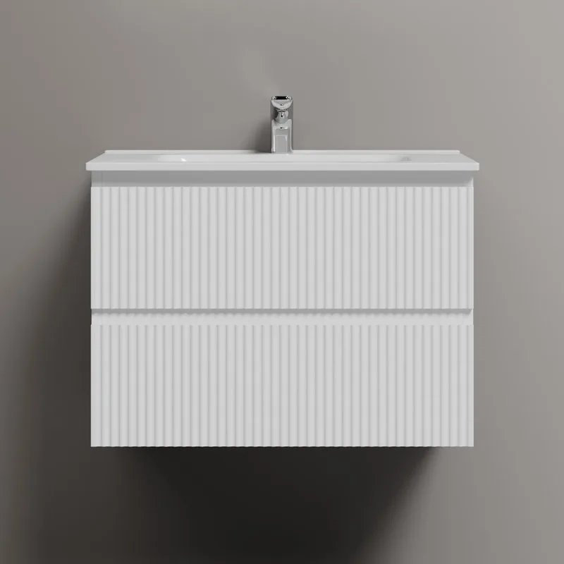 Тумба с раковиной Sancos Snob R 70 bianco, раковина CN7007 Sancos — официальный сайт